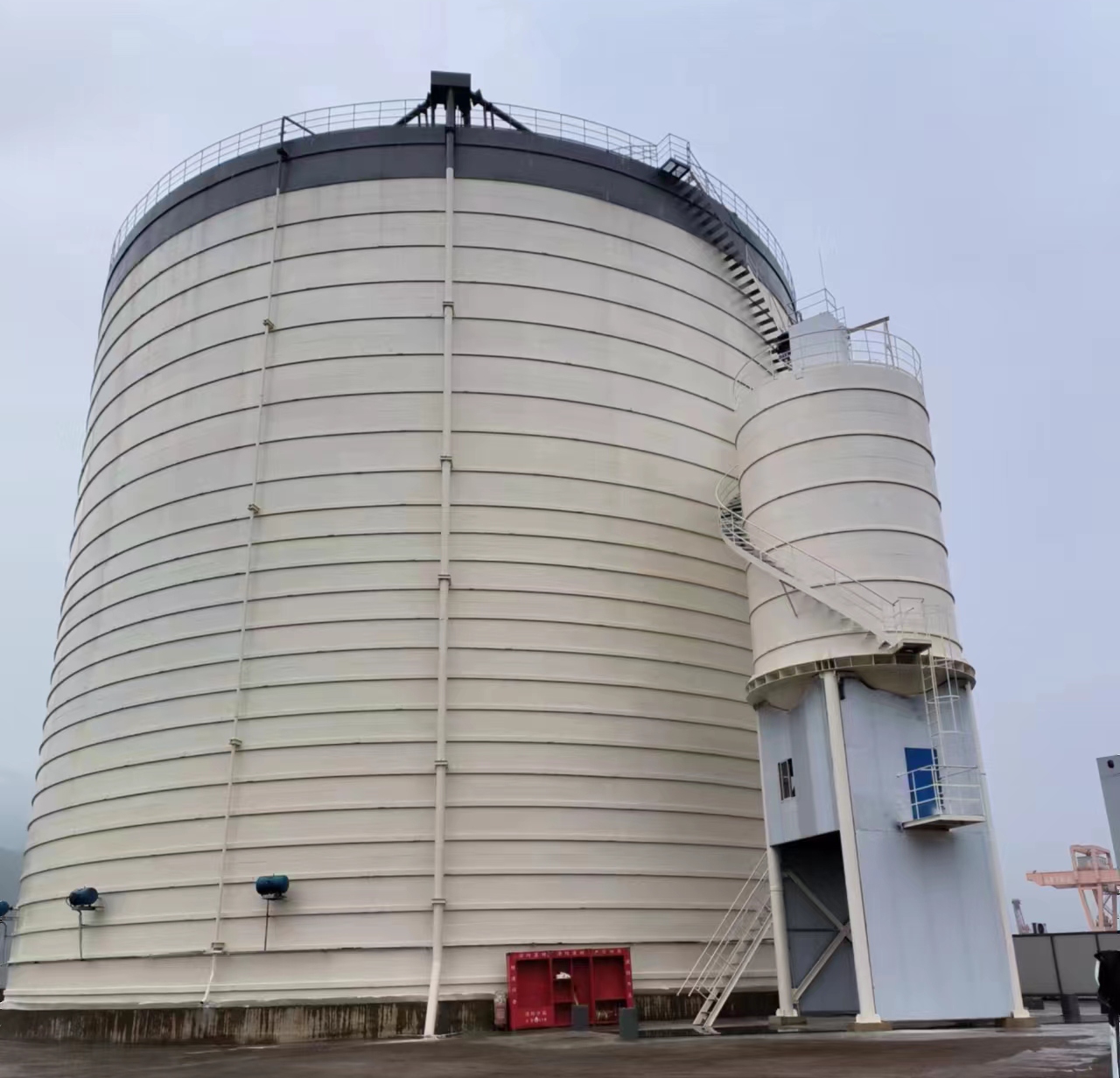 岚皋10万吨水泥钢板库