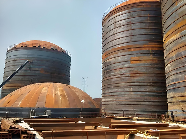 岚皋焦粉钢板仓